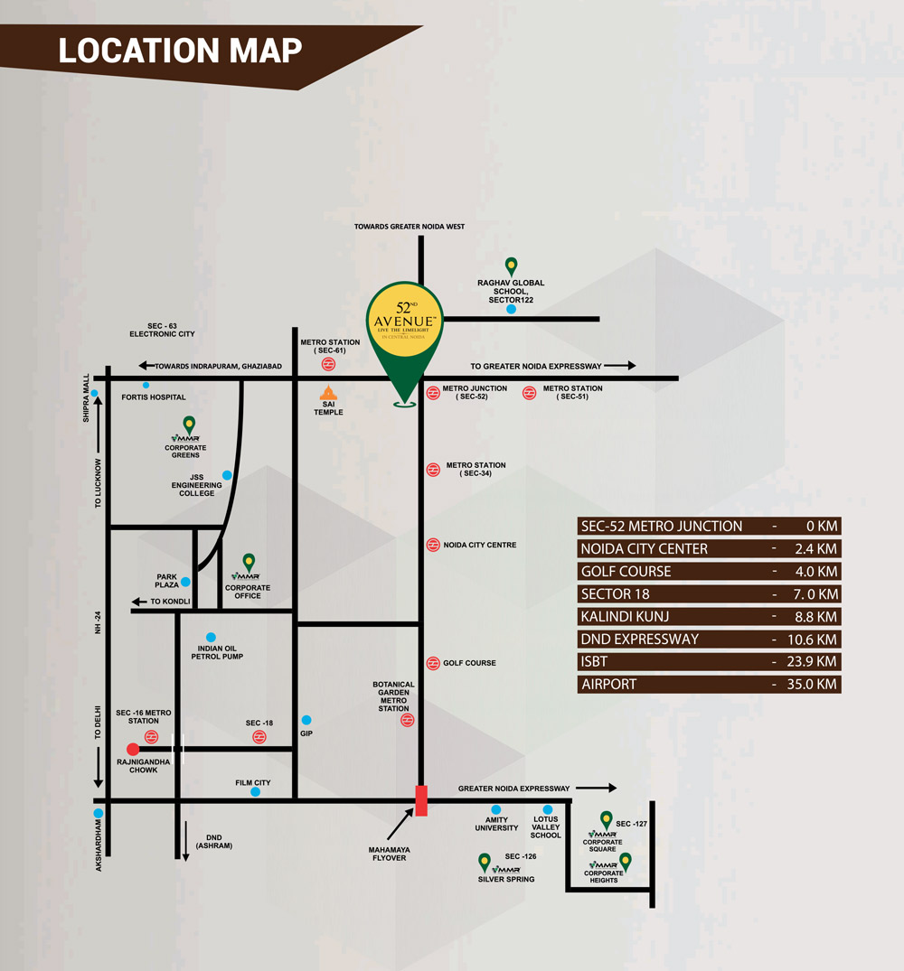 MMR Studio Apartments Location Map